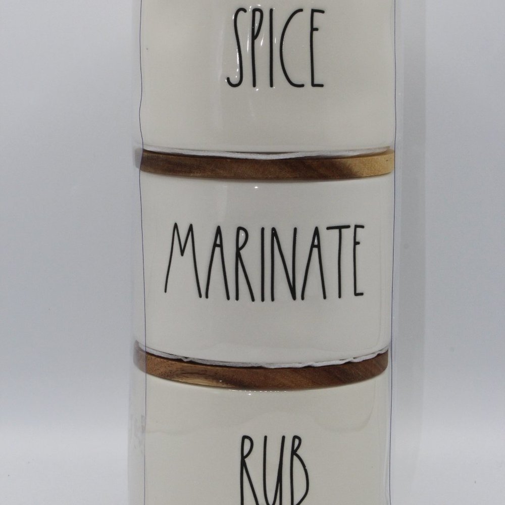 Rae Dunn Stacking Spice Containers
